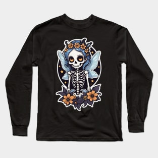 Skeleton Fairy 3 Long Sleeve T-Shirt